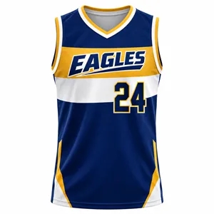 Sublimated Lightweight Basketball Jersey 100G