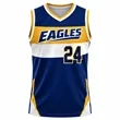 Sublimated Lightweight Basketball Jersey 100G | https://www.bestnamebadges.com