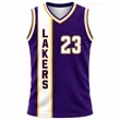 Full Color Athletic Ribbed Neck Basketball Jersey | https://www.bestnamebadges.com