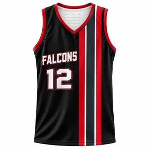 Unisex Sublimated Basketball Jersey 180G Fabric