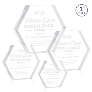 Markville Hexagon Award - Clear