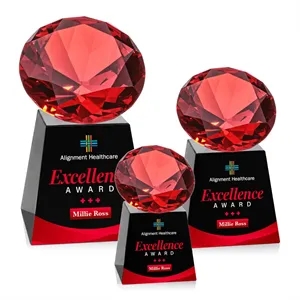 Fortino VividPrint™ Award - Black/Ruby
