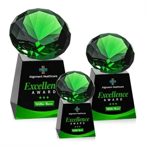 Fortino VividPrint™ Award - Black/Emerald