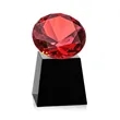 Fortino Award - Black/Ruby | https://www.bestnamebadges.com