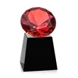 Fortino Award - Black/Ruby | https://www.bestnamebadges.com