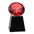 Fortino Award - Black/Ruby | https://www.bestnamebadges.com