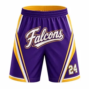 Full Color Standard Length Basketball Shorts