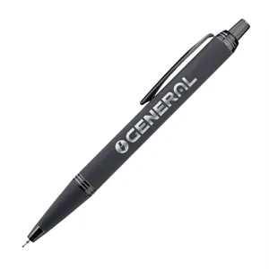 Linnet Rubberized Gel Pen w/ Chrome Accents