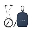 Jetset Wired Earbuds & Mini Pouch Bag Charm | https://www.bestnamebadges.com