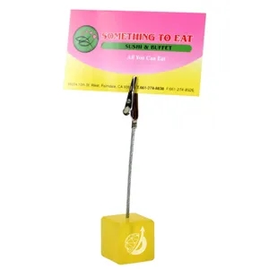 Clearance! Cube Memo / Photo Holder