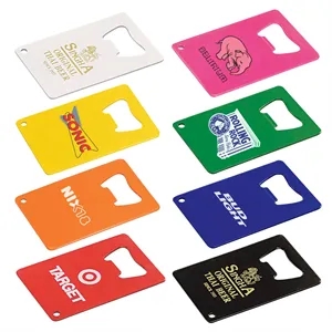 Credit Card Powder Coated Bottle Opener