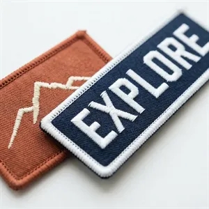 75% Custom Embroidered Patches - Iron On Backing