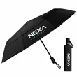 Custom 9-Rib Auto Open Compact Vented Umbrella | https://www.bestnamebadges.com