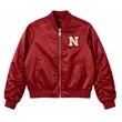Women MA 1 Style Nylon Bomber Jacket | https://www.bestnamebadges.com
