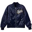 Relaxed Fit MA-1 Style Nylon Bomber Jacket | https://www.bestnamebadges.com