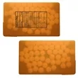 Rectangle Credit Card Mints | https://www.bestnamebadges.com