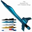 Popular!... Airplane Jet Ballpoint Custom Pens | https://www.bestnamebadges.com