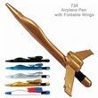 Popular!... Airplane Jet Ballpoint Custom Pens | https://www.bestnamebadges.com