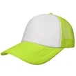 5 Panel Two Tone Mesh Back Trucker Cap | https://www.bestnamebadges.com