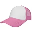 5 Panel Two Tone Mesh Back Trucker Cap | https://www.bestnamebadges.com
