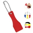 Lottery Ticket Scratcher Tool Plastic Scraper Keychain | https://www.bestnamebadges.com