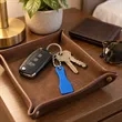 Lottery Ticket Scratcher Tool Plastic Scraper Keychain | https://www.bestnamebadges.com