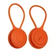 Compact Silicone Rope Safety Keychain Light | https://www.bestnamebadges.com