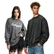 Vintage Washed Crewneck Sweatshirt | https://www.bestnamebadges.com
