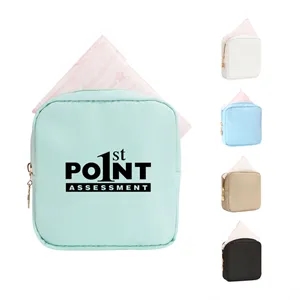 Custom Lipstick Tampon Earbud Travel Pouch