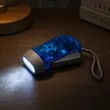 3 LED Hand Crank Flashlight W/ Lanyard | https://www.bestnamebadges.com
