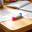 Compact ABS Dual Ended Highlighters Marker Pen | https://www.bestnamebadges.com