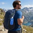 16Oz Outdoor Collapsible Water Bottles W/ Carabiner | https://www.bestnamebadges.com