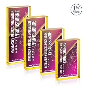 Colebrook VividPrint™ Double Sided Award - Gold