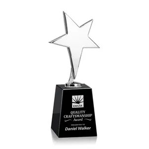 Tuscany Chrome Star on Celestina Base - Black