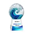 Surfside VividPrint™ Award on Fortino Base | https://www.bestnamebadges.com