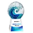 Surfside VividPrint™ Award on Fortino Base | https://www.bestnamebadges.com