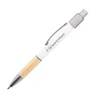 Murre Clicker Pen w/Stylus & Fidget Spinner | https://www.bestnamebadges.com