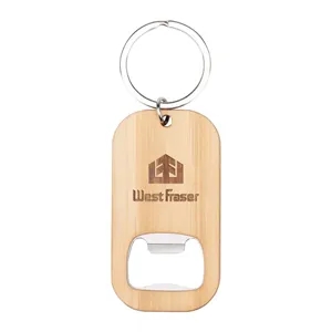 Cafaro Beechwood Bottle Opener Keychain