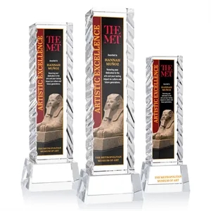Arezzo VividPrint™ Award on Base - Clear