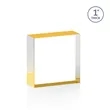 Laval VividPrint™ Double Sided Award - Gold | https://www.bestnamebadges.com