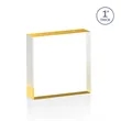 Laval VividPrint™ Double Sided Award - Gold | https://www.bestnamebadges.com