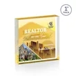 Laval VividPrint™ Double Sided Award - Gold | https://www.bestnamebadges.com