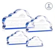Cloud 9 Award - Blue | https://www.bestnamebadges.com