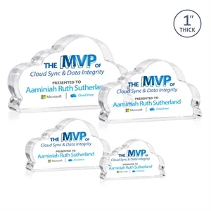 Cloud 9 VividPrint™ Award - Clear