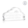 Cloud 9 Award - Clear | https://www.bestnamebadges.com