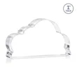 Cloud 9 Award - Clear | https://www.bestnamebadges.com