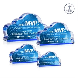 Cloud 9 VividPrint™ Double Sided Award - Blue