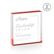 Laval Award - Red | https://www.bestnamebadges.com