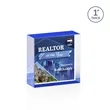 Laval VividPrint™ Double Sided Award - Blue | https://www.bestnamebadges.com