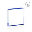 Laval VividPrint™ Double Sided Award - Blue | https://www.bestnamebadges.com